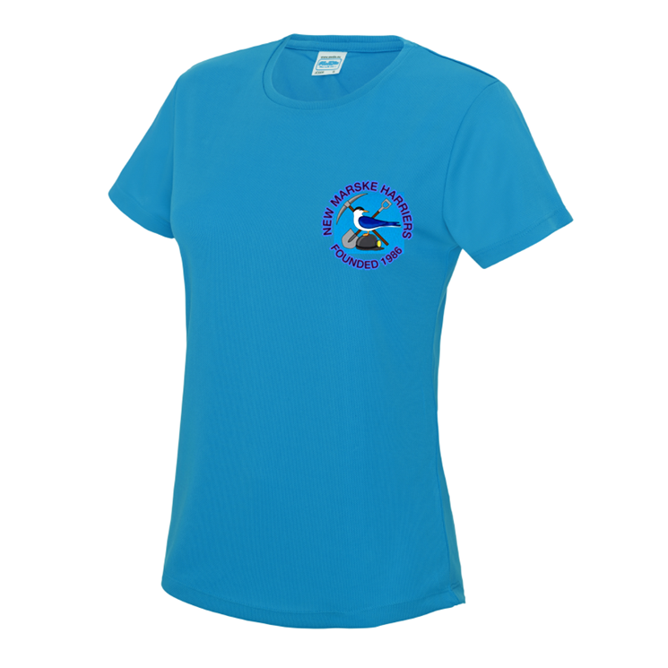 New Marske Harriers Training T Shirt (Female Fit)